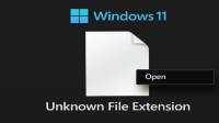 نمایش و باز کردن فایل با پسوند ناشناخته در ویندوز 11 با 3 روش