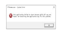 آموزش نحوه رفع خطای gdi32 dll was not found در ویندوز