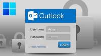 آموزش رفع مشکل درخواست رمز عبور و پسورد مکرر در اوت لوک (outlook)