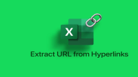 بهترین راه استخراج آدرس سایت URL از لینک های موجود در اکسل