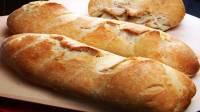 طرز تهیه نان فانتزی ساندویچی، باگت خانگی خوشمزه بدون شیر در فر