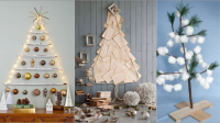 23 ایده تزیین درخت کریسمس با وسایل دور ریختنی و ساده