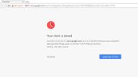 رفع مشکل جلو یا عقب بودن ساعت گوگل کروم؛ خطای your clock is ahead / behind
