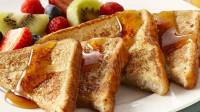 طرز تهیه نان تست فرانسوی [فرنچ تست] خوشمزه خانگی برای صبحانه