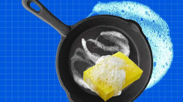 نحوه تمیز کردن و شستن مناسب ماهیتابه چدنی + جلوگیری از زنگ&zwnj; زدگی