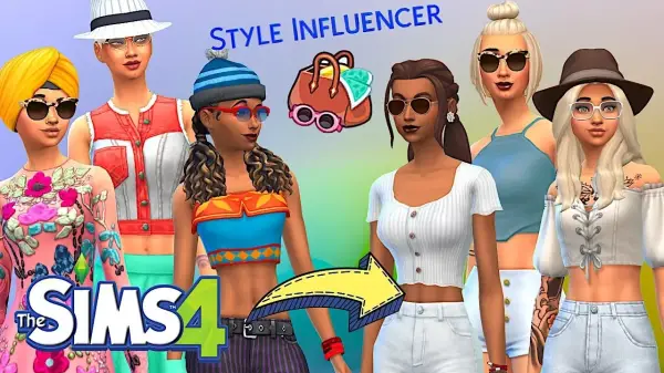 آموزش تغییر لباس کار و استایل شخصیت در بازی سیمز Sims 4