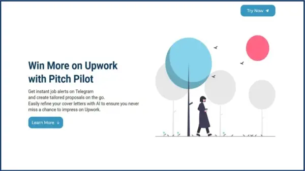نحوه استفاده از Pitch Pilot برای یافتن شغل جدید در تلگرام  