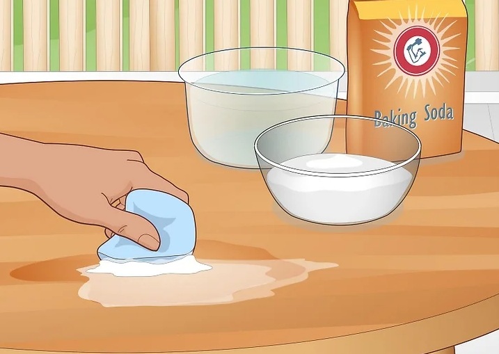 روش پاک کردن روغن از چوب 13