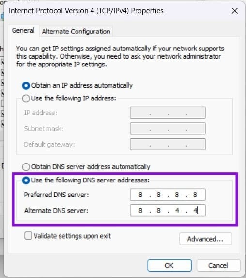 روشهای رفع مشکل اتصال Outlook و VPN 5
