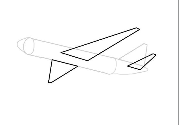 نحوه ترسیم یک هواپیما 22