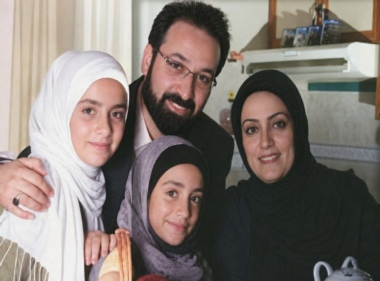 عکس فرزاد جمشیدی و فرزندان