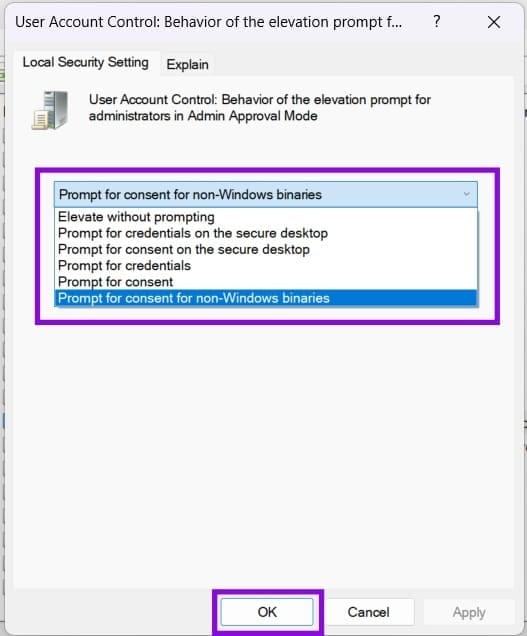 رفع مشکل اجرای Command Prompt 9