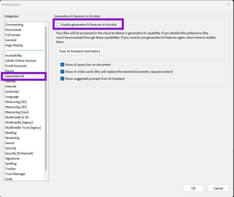 نحوه رفع مشکل کندی Adobe Acrobat 1