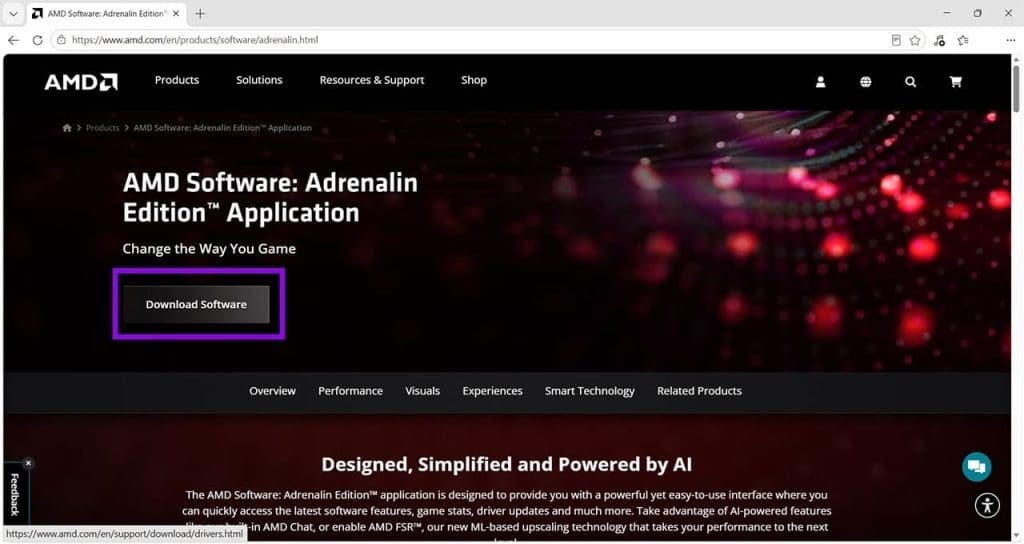 نحوه رفع تداخل درایور AMD Adrenalin 1