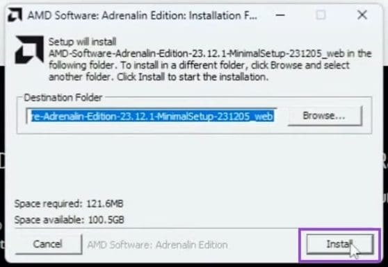 آموزش نصب درایور گرافیک AMD 5