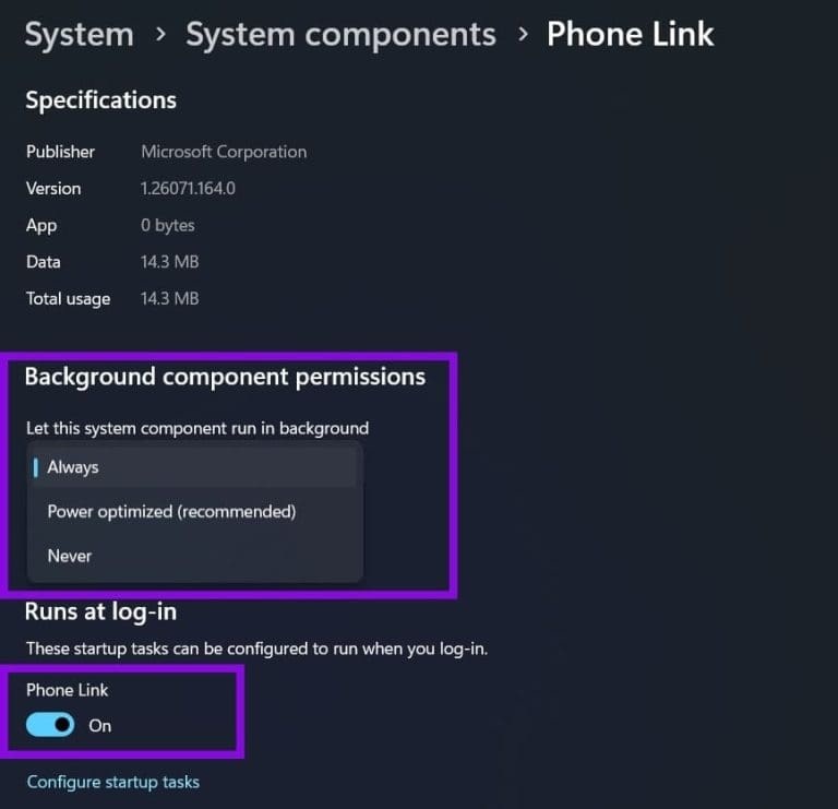نحوه رفع مشکل دریافت پیام در Phone Link 2