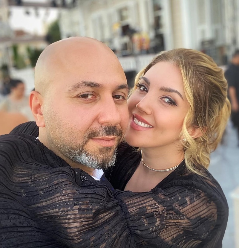 عکس رضا اورمان و عایشه گل